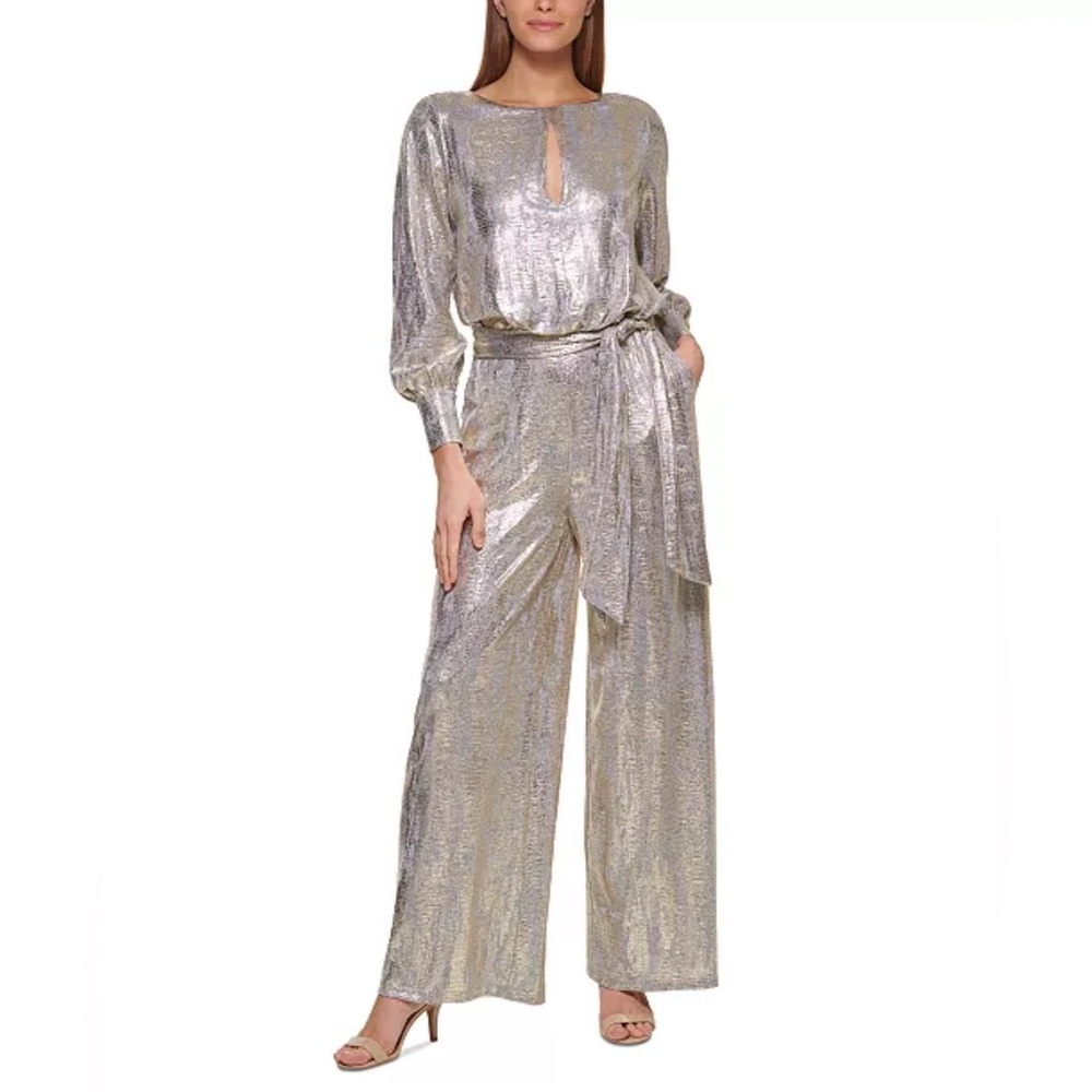 NWOT Vince Camuto Metallic Jumpsuit